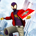 ռ֩ӢUltimate FLying Spider Hero Pizza Deliveryֻv1.1׿