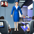 սģSky Girl Flight Attendant Virtual Air Hostess GameϷֻİ