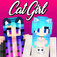 我的世界基岩版猫娘模组下载完整版手机版(cat girl mod)v1.0基岩最新版