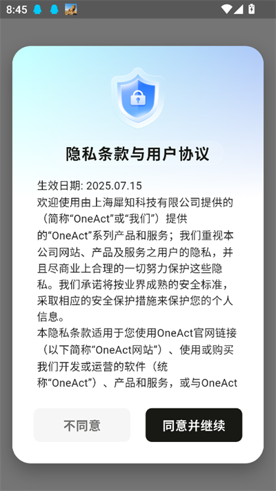 OneActapp2025°