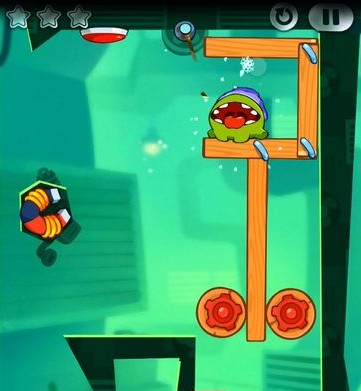 割绳子2 地下城第20关三星图文攻略