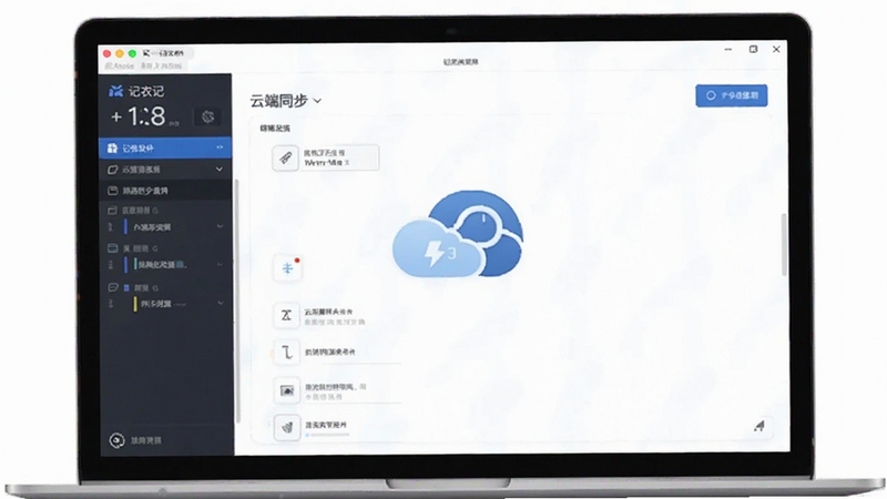 记衣记软件云端同步备份界面预览图