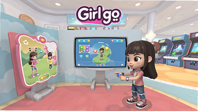 Girl go ��Ϸ���罻��������������Ϊ������ͨ���������ⷿ�����滥��С��Ϸ����������Ϊ��������Ϸ��������Ļ�Ϸ���ʾGirl go ��־�������Χ����