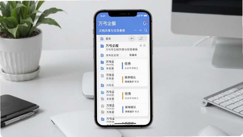 ������ĵ����������񿴰���棬��������Ϊ�ֻ���Ļչʾ�ļ��б�������Ƭ������Ϊǳ��ɫ�칫������ֲ������Լ�ִ���ͻ�������Эͬ�칫����