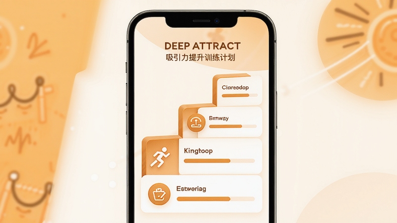 Deep Attract ����������ѵ���ƻ�����ͼ������չʾ�ֻ���Ļ�н���ʽѵ��ģ�飬ÿ��ģ����н�������ͼ�꣬��������Ϊ������ǳ��ɫ���ɫ���䣬�����Ӿ���ů����