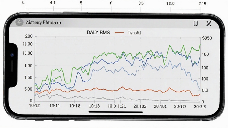 DALY BMS��ʷ��������ͼ���棬�ֻ�������ʾ﮵�س�ŵ���������ͼ������ǳ�ң���������������ʱ�������ֵ��ע