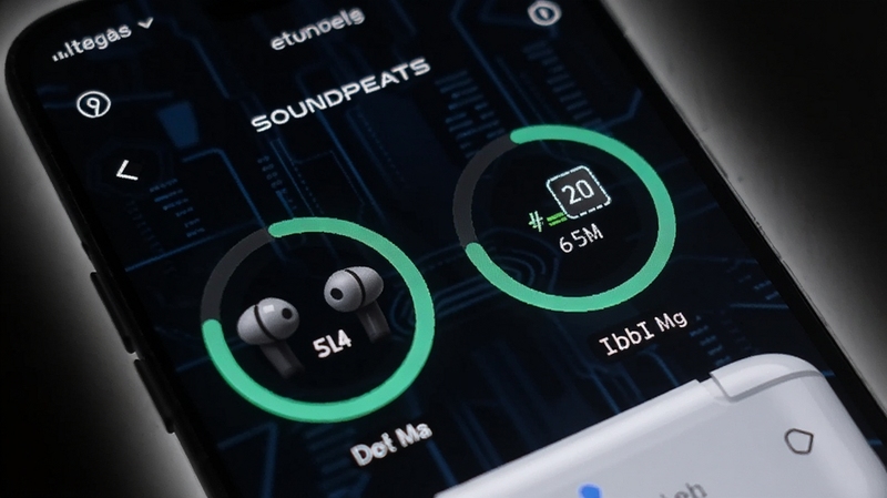 �ֻ���Ļ��д����ʾSOUNDPEATSӦ�õ�������ҳ�棬���Ҷ�������ֵ����Ի��ν�����չʾ������Ϊ��ɫ�Ƽ������Ļ��Χ��΢������