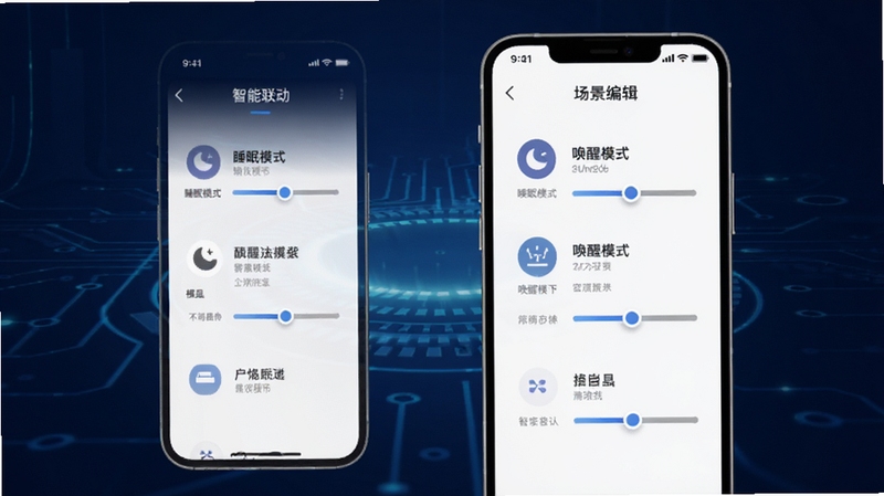 ������ܳ����������ý��棬�ֻ���Ļչʾ�����༭ҳ�棬����˯��ģʽ������ģʽ��ѡ�����ͼ��͵��ڻ��飬����Ϊ����ɫ�Ƽ��н��䣬�������������ĿƼ���Χ