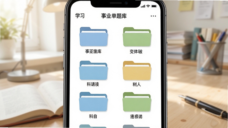 ��ҵ��λ���� ��������棬�ֻ���Ļչʾ�����Ŀ�ļ���ͼ���������У�ÿ��ͼ���·���ע��Ŀ���ƣ���������������ѧϰ��ΧŨ��