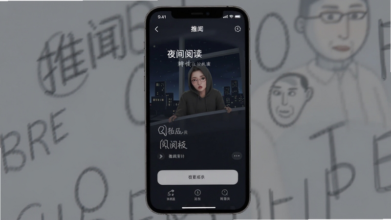 推闻夜间阅读模式界面图