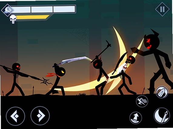 Stickman Legends 战斗画面 特效展示