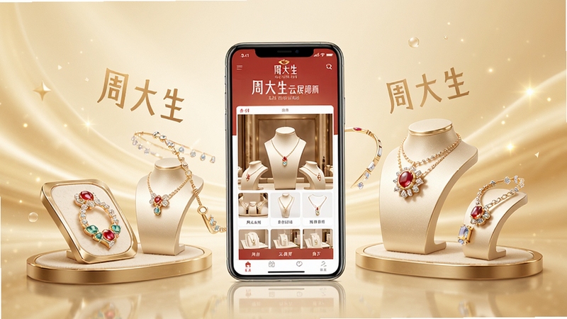 �ܴ�����չ��Ӧ�ý���ȫ��չʾ����������Ϊ�ֻ���Ļ�г��ֵ��鱦��չ����ҳ�����ܻ������鱦������Ʒ��Ԫ�أ�����Ϊǳ��ɫ���䣬������߼����ţ�ͻ���ܴ�����չ���ĺ����Ӿ�����