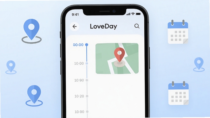 LoveDay ����������ȫòչʾ����������Ϊ�ֻ���Ļ����Ļ����ʾ����ʱ����͵�ͼ��ǵ���ˬUI���棬����Ϊ��͵ĵ���ɫ���䣬��Χɢ�伸����Լ�Ķ�λͼ�������ͼ�꣬�������ƽ����ͻ�� LoveDay Ӧ�����ƺͺ��Ĺ��ܷ�Χ