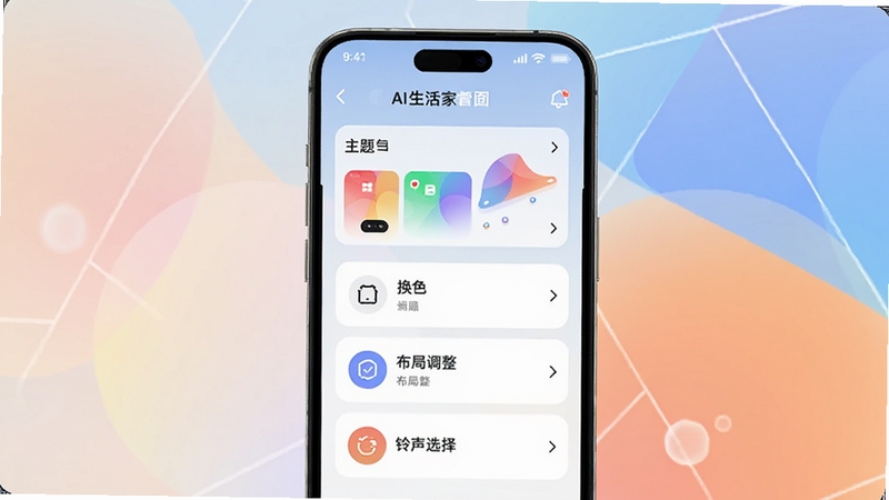 AI����ܼ� ���Ի����ý��棬�ֻ���Ļչʾ���⻻ɫ�����ֵ���������ѡ���ѡ�����Ϊ���󼸺�ͼ������ͽ��䣬���ֶ��ƻ���Ƽ��У���������ӯ�ִ�
