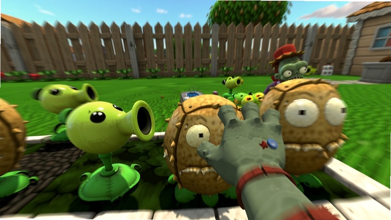 PVZ FirstPerson ��һ�˳��ӽ��½�ʬ�ֱ���ǰ��չ��ǰ�����㶹��������ǽ�����������΢��̬ģ��Ч���������Ǻ�Ժ��ƺ��դ�����������������Ϊ3D��ͨ��Ⱦ