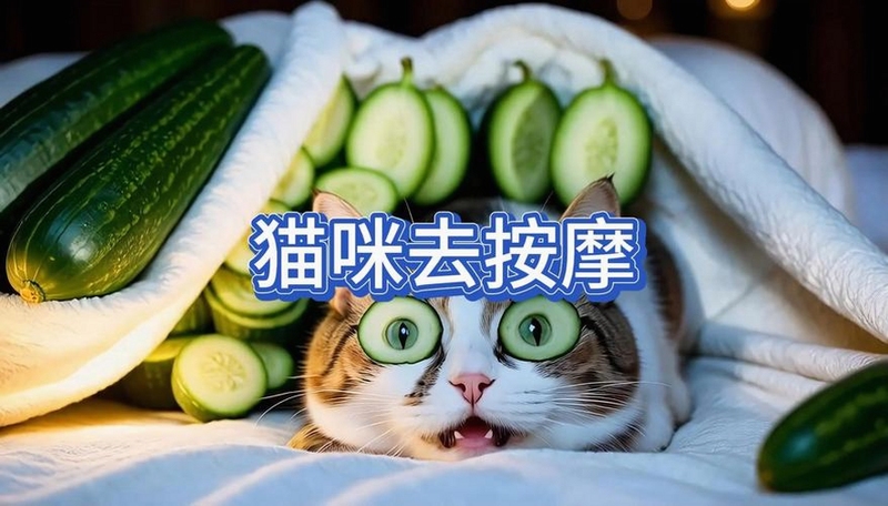 用户手持手机使用猫猫按摩APP