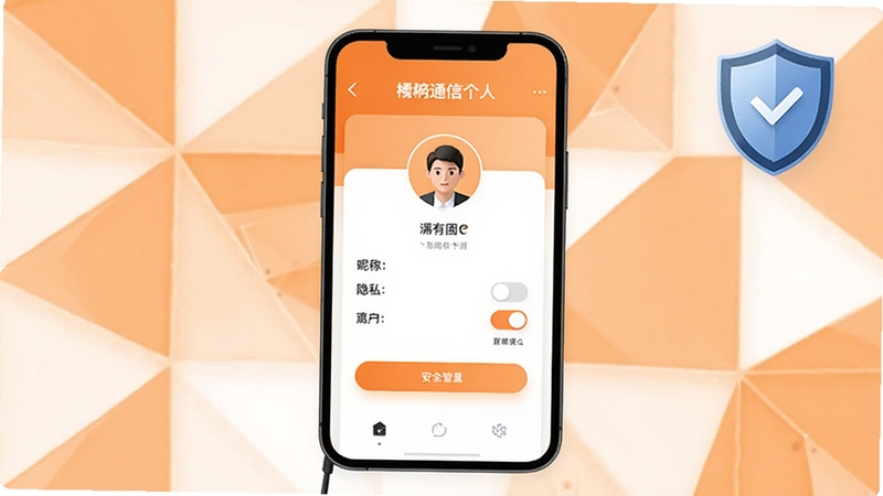 ��������չʾ��ͨ�Ÿ�����������ҳ�棬ҳ�����ͷ���ǳơ���˽���ص�Ԫ�أ�����Ϊ��͵���ɫ���ɫ����ƴ��ͼ�����������ϽǷ���һ������ͼ��������˽�������������లȫ��ͻ���������Ϲ�������