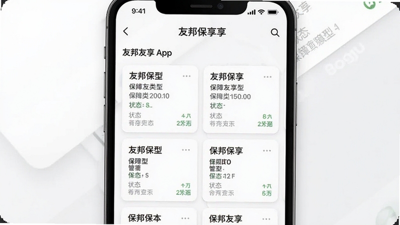 �Ѱ�����������������չʾ����������Ϊ�ֻ���Ļ��չʾ�Ѱ�����App�б����б�ҳ�棬�������ֶ��ű�����Ƭ��ÿ�ſ�Ƭ��ע����������״̬������Ϊ����ɫ��ǳ�Ҵ��䣬ͻ����Ϣ�㼶������Booguģ������