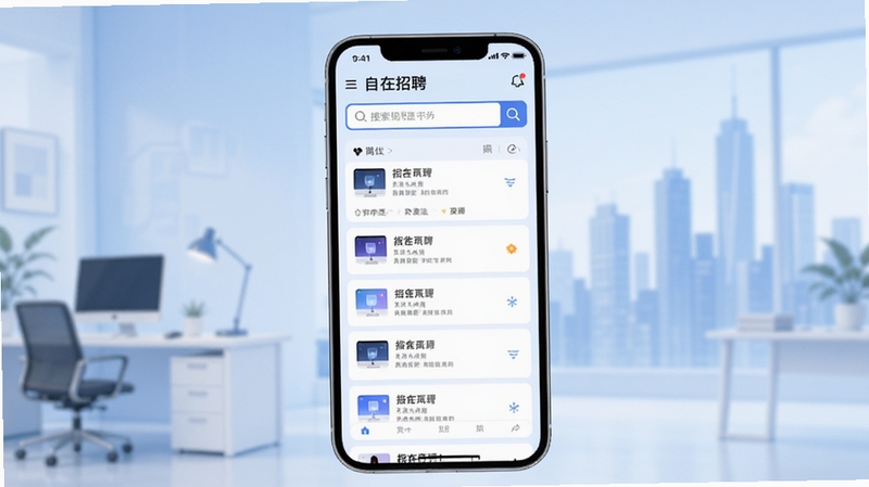 ������Ƹapp������ȫòչʾ����������Ϊһ�����������ֻ�λ�������룬��Ļ�ڳ�����Ƹ��λ�б���������������Ϊ��͵�ǳ��ɫ����칫������Զ����ģ���ĳ�������߼�Ӱ����������ˬ�ִ�������Booguģ������