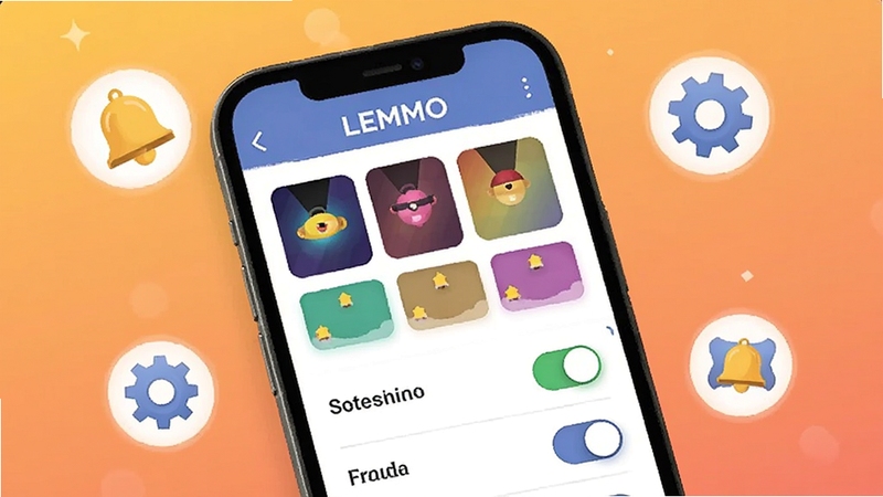 LEMMO���Ի����ý��棬�ֻ���Ļչʾ��������ɫ���뿪�ؿؼ�����ΧƯ�����������ͼ�꣬����Ϊůɫ���䣬Ӫ�������Ѻõ����÷�Χ