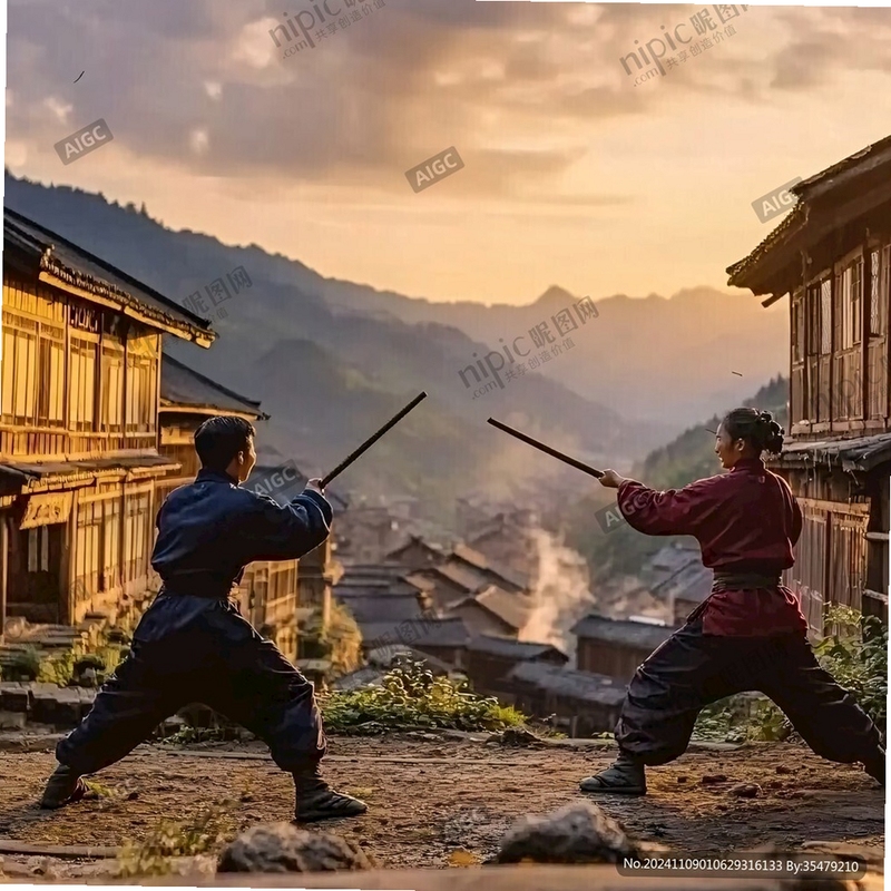 武德武士 对战 截图