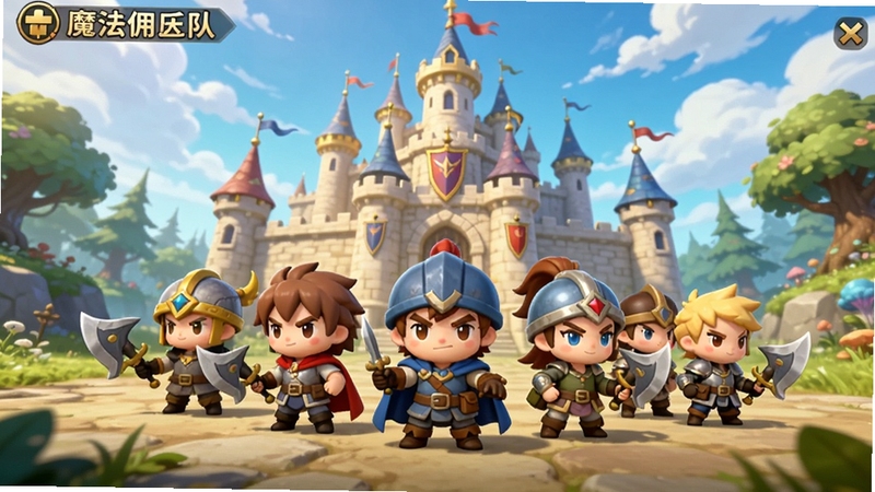 ħ��Ӷ������Ϸ������ȫ��չʾ������������Q��Ӷ��Ӣ�ۼ�����ħ���Ǳ�ǰ������Ϊ������ƺ����ɭ�֣�����ɫ��������ů����ɫ���Ϳɰ�����������Booguģ������