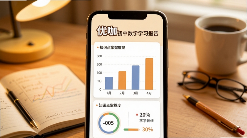 �ſ�������ѧѧϰ������棬��������Ϊ�ֻ���Ļ�е���״ͼ��֪ʶ�����նȰٷֱȣ���������Ϊ����һ����ʼǱ�������ɫ����ů��ͻ��ѧϰ�ɾ͸�