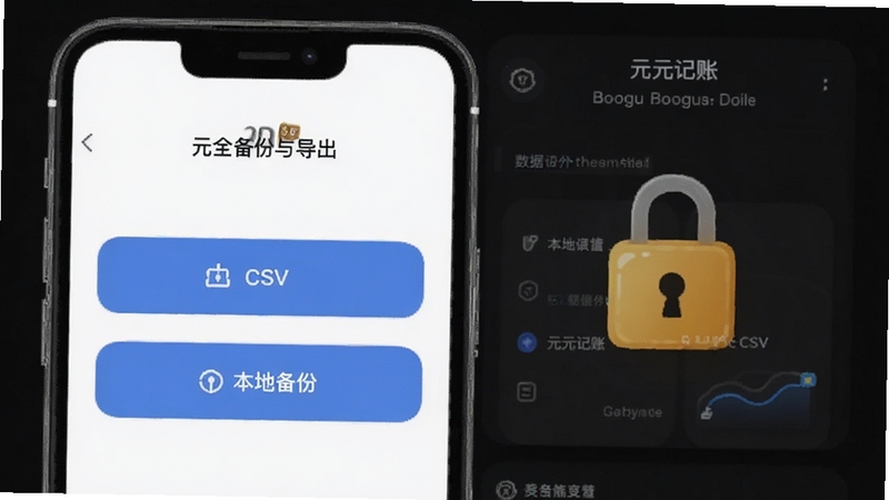 ԪԪ���� ���ݱ����뵼�����棬��������Ϊ�ֻ���Ļ��ʾ����CSV�뱾�ر���ѡ�ť������Ϊ��ɫģʽ���棬ͻ����ȫ��ͼ�꣬����Booguģ������