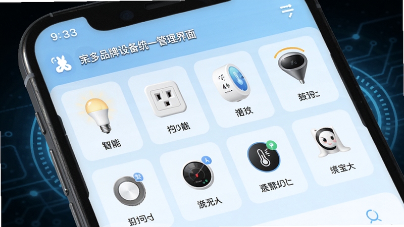 �ұ��ö�Ʒ���豸ͳһ�������棬�ֻ���Ļ��ʾ�����ͬƷ�������豸��ͼ���������У��������ܵ��ݡ����ܲ�������ʪ�ȴ������ȣ�������ֱ�ۣ�����Ϊ����ɫ�Ƽ��й��Σ�ͻ��ͳһ�����ı����