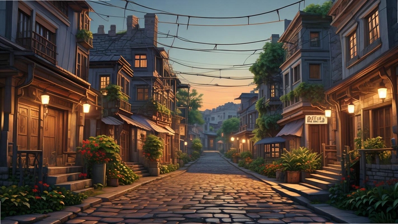 Fable Town 奇幻小镇建造 游戏画面 温馨场景