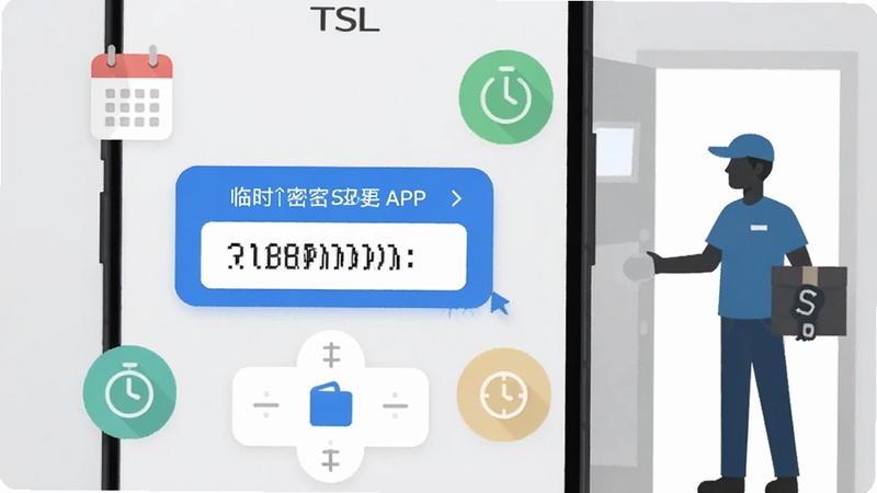 ����չʾTSLԿ��APP����ʱ�������ɽ��棬�ֻ���Ļ������һ���������Χ������������ʱ��ѡ����ͼ�꣬����Ϊǳ��ɫ�������Ҳ���һλ���Ավ���ſڵȴ��ļ�Ӱ������ɫ����ˬ�����ñ�ƽ����ƣ�ͻ������밲ȫ������