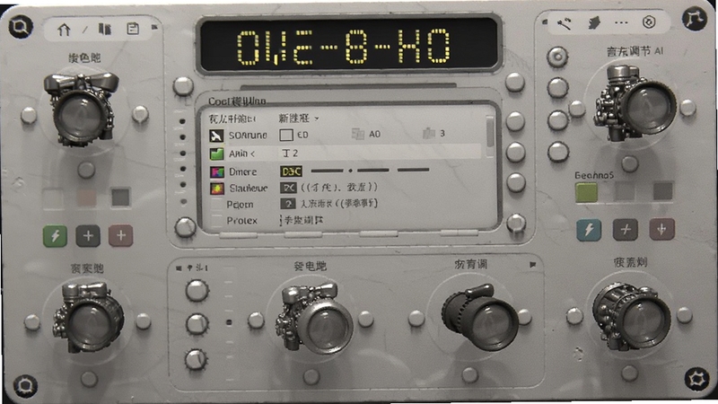 引擎模拟器 参数调节面板