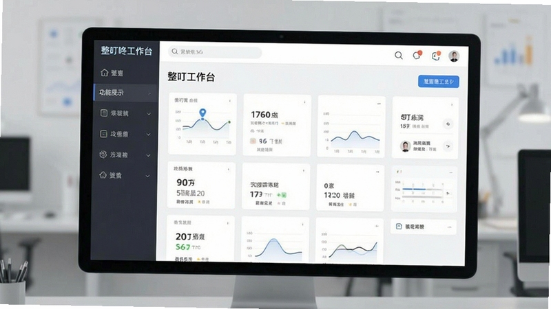 整叮咚工作台界面功能展示