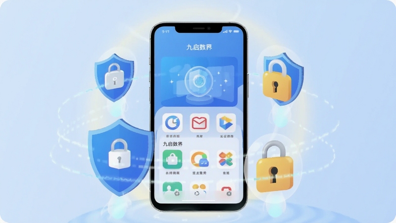 �������簲ȫʹ�ó����廭������������һ�������ֻ�����Ļ��ʾӦ�ý��棬��Χ���ƶ���������ͼ�꣬����Ϊǳ��ɫ���䣬����͵Ĺ��Σ�����ƽ�������ݰ�ȫ�ɿ����Ӿ�����