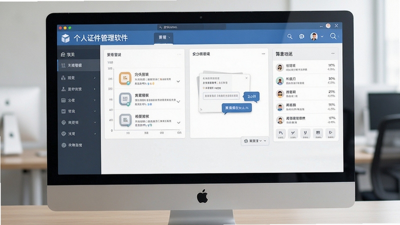 个人证件管理软件搜索与筛选功能界面预览图