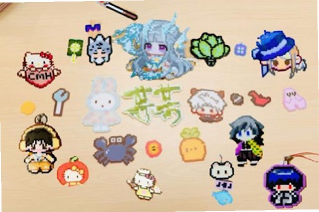 拼豆高高手作品管理界面