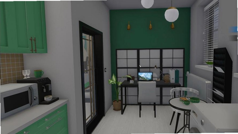 House Flipper�Ҿ���Ƴ����������������װ�޹���ϸ�ڽ�ͼ