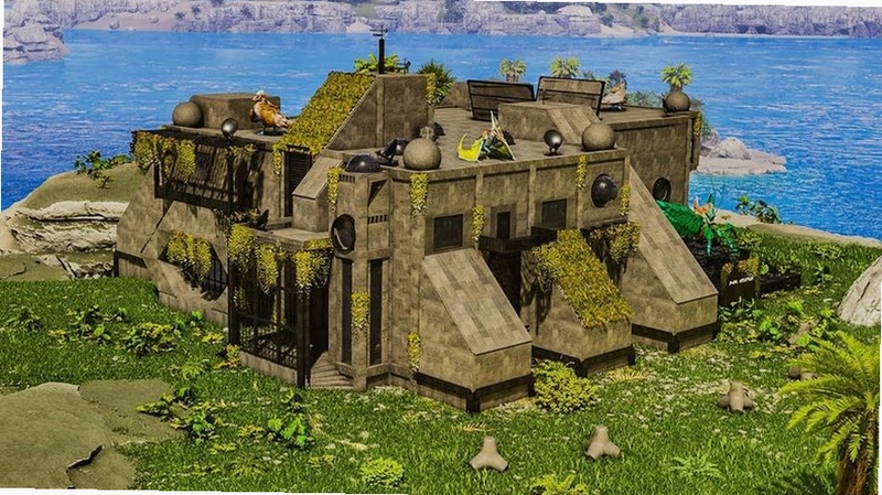 ARK Survival Evolved building base crafting interface mobile gameplay keyword ���������������