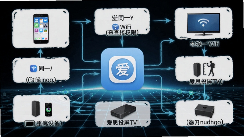 ��˼Ͷ��TV������Ų�����ͼ����������Ϣͼ��ʽչʾ�ֻ����������ͬһWiFi�����Ȩ�ޡ������豸�Ȳ��裬����Ϊ��˼Ͷ��TV��ͼ�꣬����Ϊǳ��ɫ�Ƽ�����Booguģ������