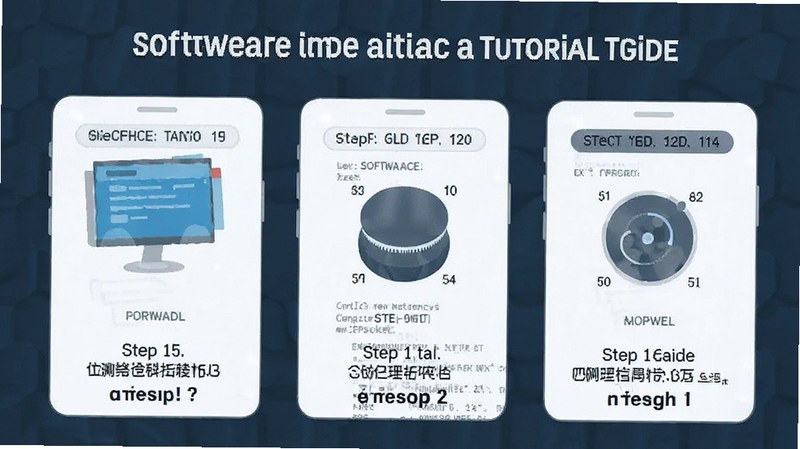software interface mobile operation tutorial step by step guide