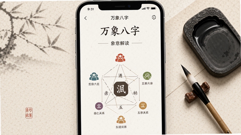 ��������չʾ�������APP��������ҳ�棬�����������������Լ���ͼ��ʾ�����������й�ϵ������Ϊǳ��ɫ��ֽ��������׺ë������̨Ԫ�أ�����������������