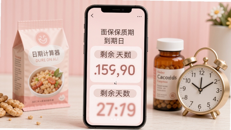 ���ڼ����������ڼ����뵹��ʱ���棬�ֻ���Ļչʾ����������ʣ������������Ϊ����ɫ�������м���ʳƷ��װ��ҩƿ��ʱ��Ԫ�أ��������ڼ���������������е�ʵ�ü�ֵ
