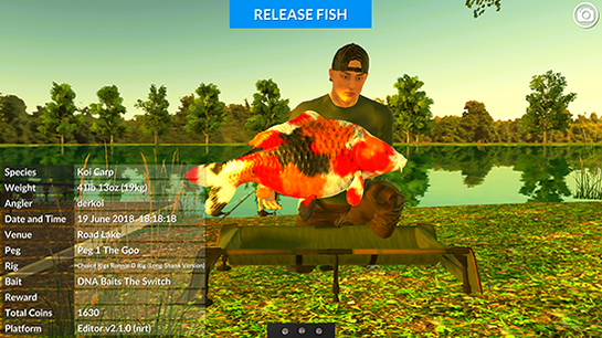 ���㴹��ģ����(Carp Fishing Simulator)�ֻ����İ����ؽ�ͼ