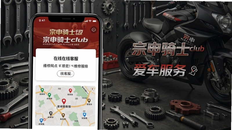 ������ʿclub ��������ҳ�棬�ֻ���Ļ��ʾ�������ѡ�ά�������ͼ�����߿ͷ���ڣ�����ΪĦ�г�ά�޹�������������дʵ��ϸ�ڷḻ