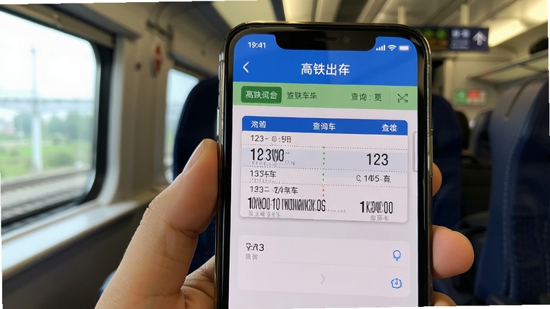 123火车票高铁出行 手机查询车次界面预览图