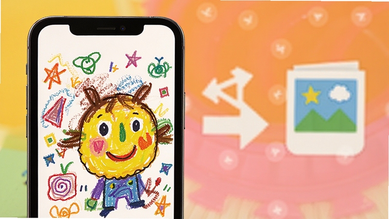 СͿ����Ʒ�������������չʾͼ����������Ϊ�ֻ���Ļ��ʾ����ɵĲ�ɫͿѻ��Ʒ�����������з�����ͷ�����ͼ�꣬ɫ�����죬ͻ����ݷ�������