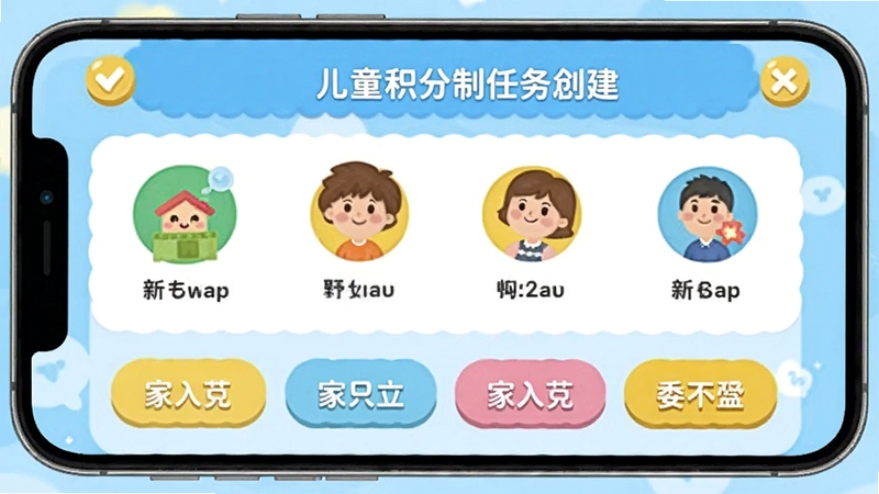 ��ͯ���������񴴽������ͼ��չʾ�ҳ����������µĻ������񣬻������пɰ���ͼ��ͷ����ǩ���ֻ���������������Ϊǳ��ɫ��AI���ɷ��