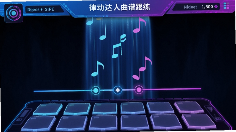 �ɶ��������׸������棬�������ٲ����������϶��������ж��ߣ��ײ�Ϊ���ӹĴ���棬������ʾ��Ŀ�������ٶȲ���������������Ͻ���Ƽ����ͻ��������Ϸ�Ķ��з�Χ