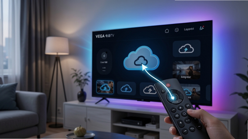 VEGA�Ƶ���TV ң�����ٿ��Ƶ��Խ��� ����ƶ��켣���� ����չʾ���ӳ���Ӧ �������� ������Ļ��д �Ƽ��й���