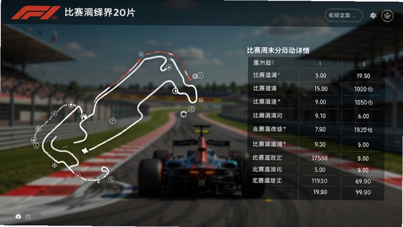 F1���̷�վ������棬չʾ������ͼ�����������ĩʱ�䰲�ű���ҳ�����˶���࣬��������ʵ���黯����
